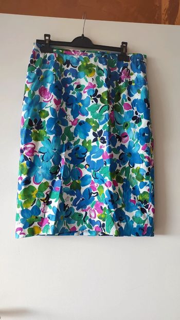 Jupe fleurie