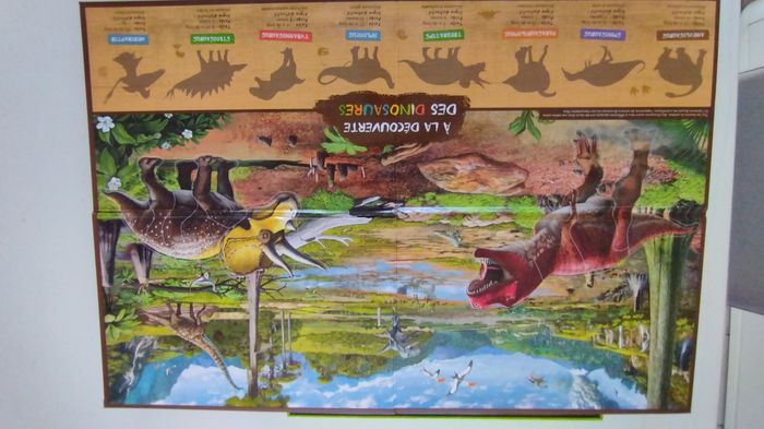Jeu. A la découverte des dinosaures