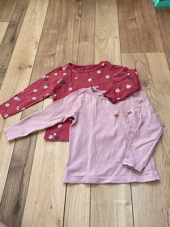Lot de 2 t-shirt ML