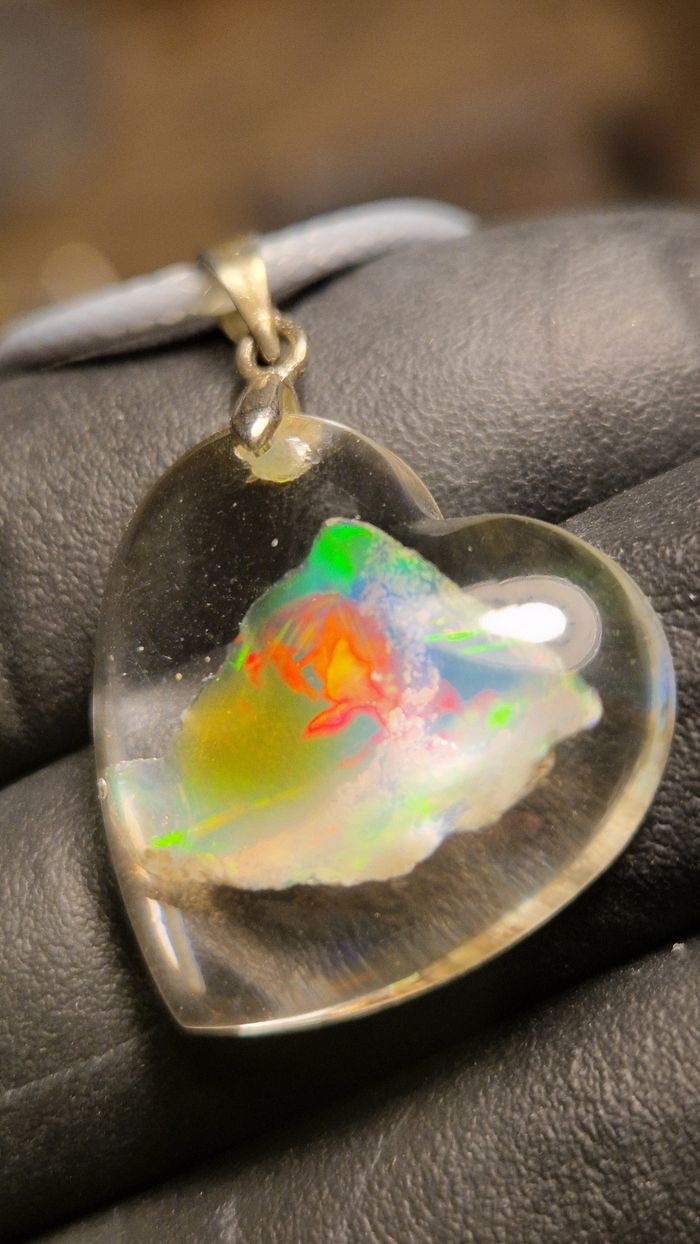 Pendentif opale welo - photo numéro 2