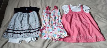 Lot vêtements bébé fille
