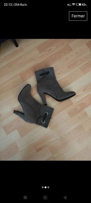 Bottines à talons