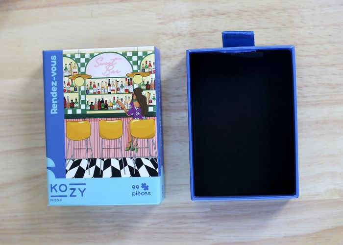 Mini puzzle marque Kozy "Rendez vous" par Morgane Baguet - photo numéro 4