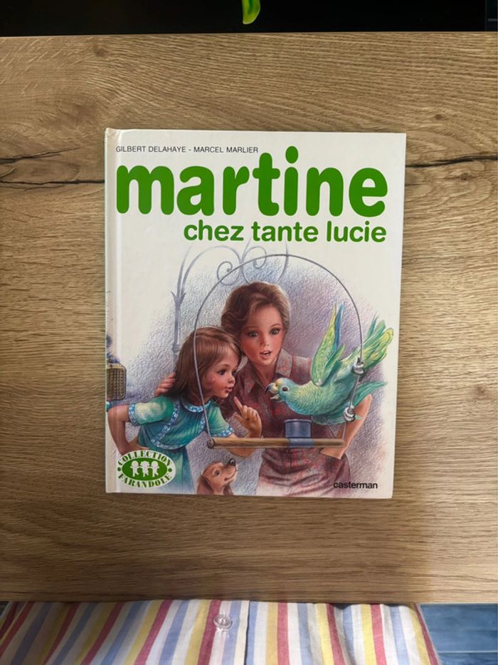 Livre Vintage Martine chez tante Lucie pour Enfants