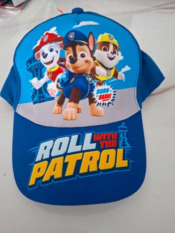 Casquette Pat Patrouille neuve taille 50