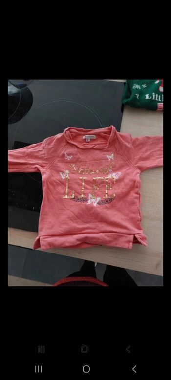Pull fille 24mois