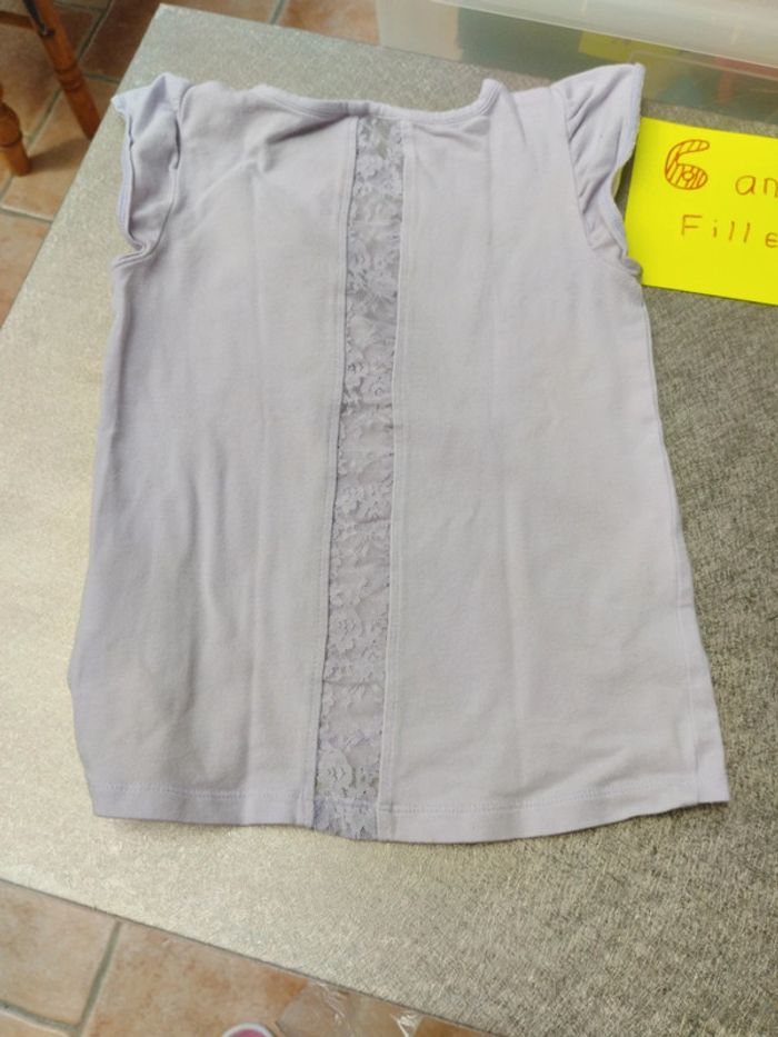 Lot de 3 tee-shirt manches courtes 6 ans fille - photo numéro 9