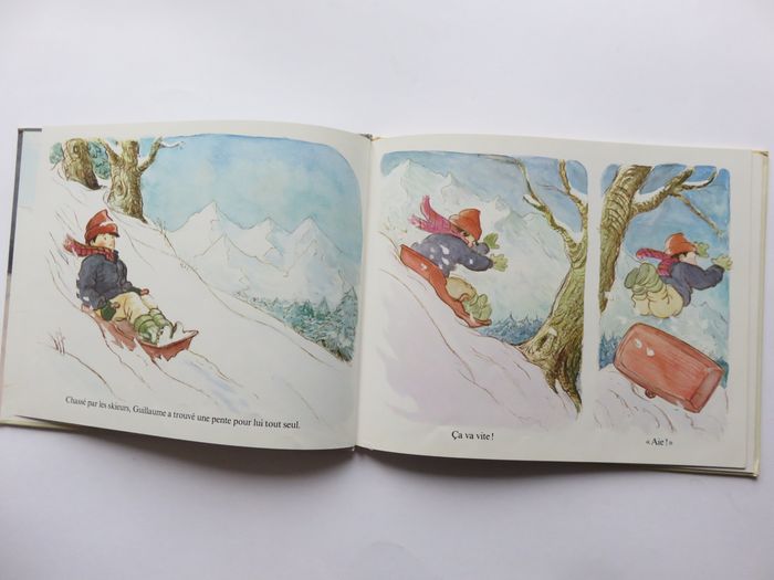Album 4-6 ans : L'Abominable Guillaume des neiges (Frédéric Stehr - L'école des loisirs) - photo numéro 2