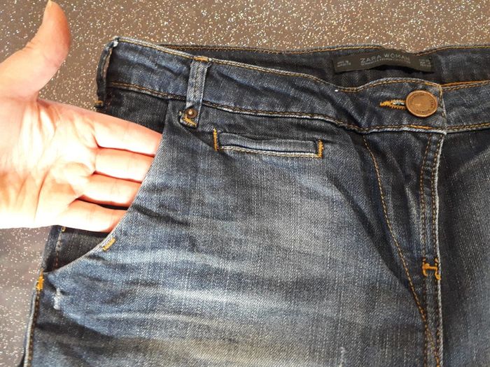 Short en jean Zara - photo numéro 4