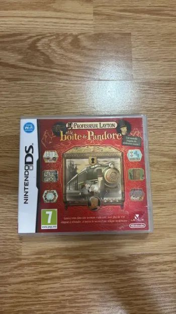 Jeu Nintendo DS Professeur Layton et la boite de Pandore