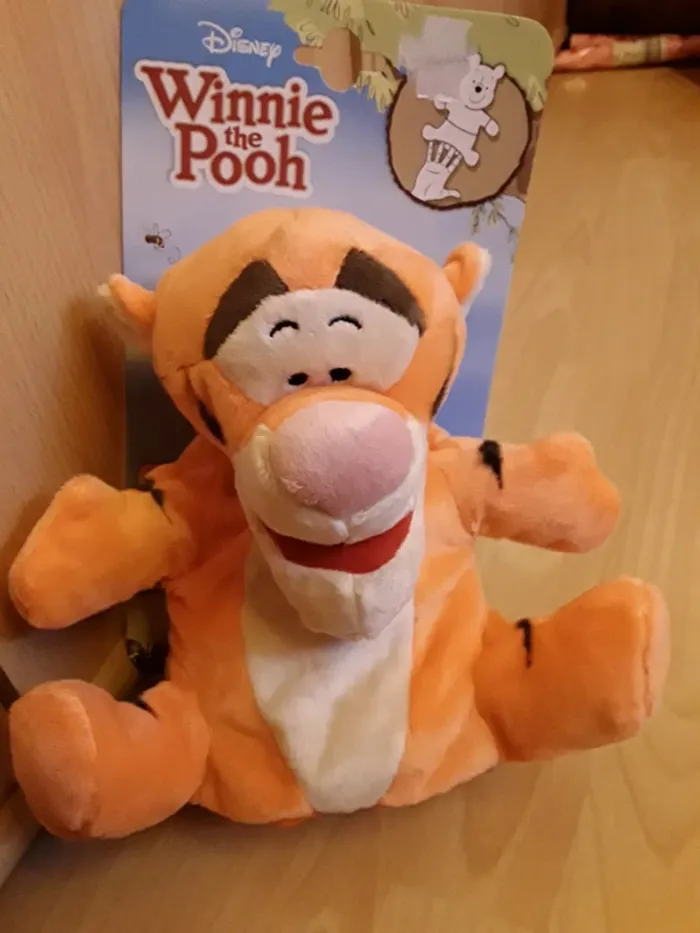 Peluche marionnette Tigrou - photo numéro 4