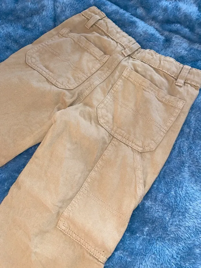 Jean beige marron - photo numéro 4