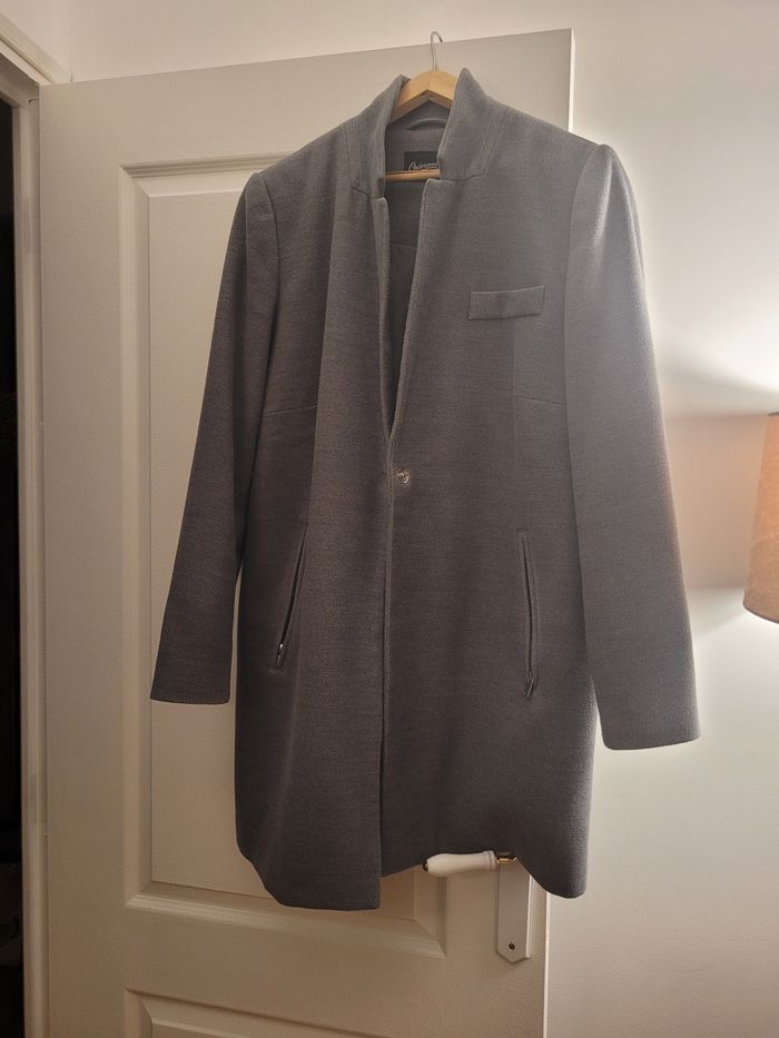 Manteau taille 46 gris