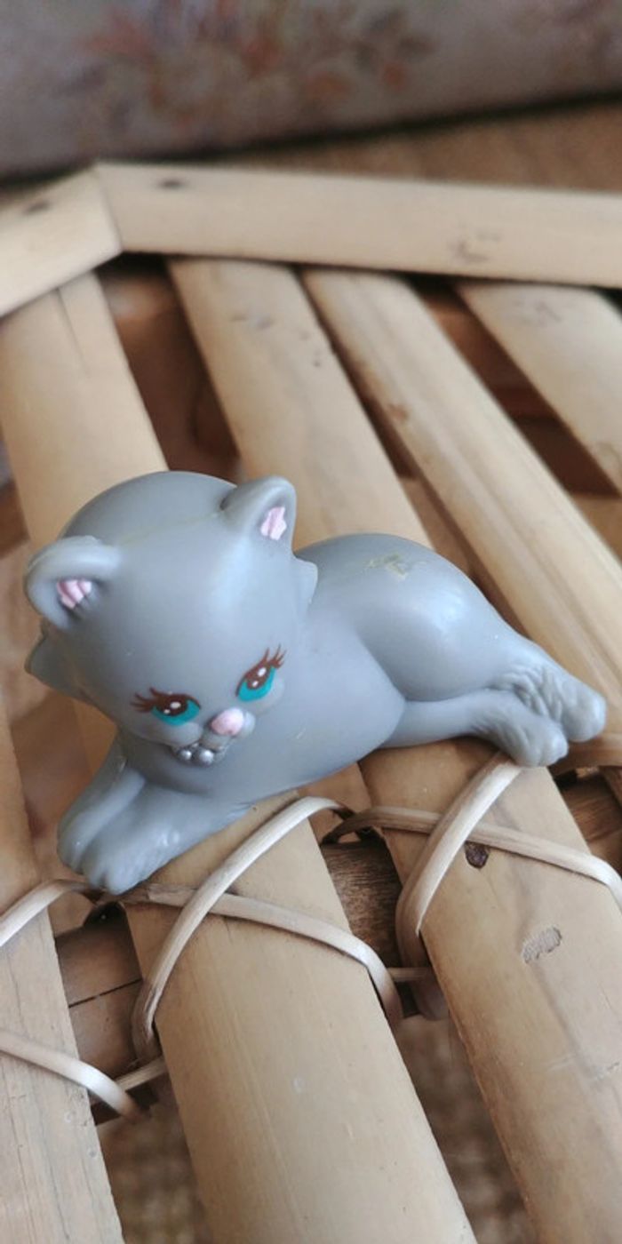 MTPA Littlest Pet Shop G1 Vintage Mommy & baby Kitties / La famille de chats Toudou (1992)