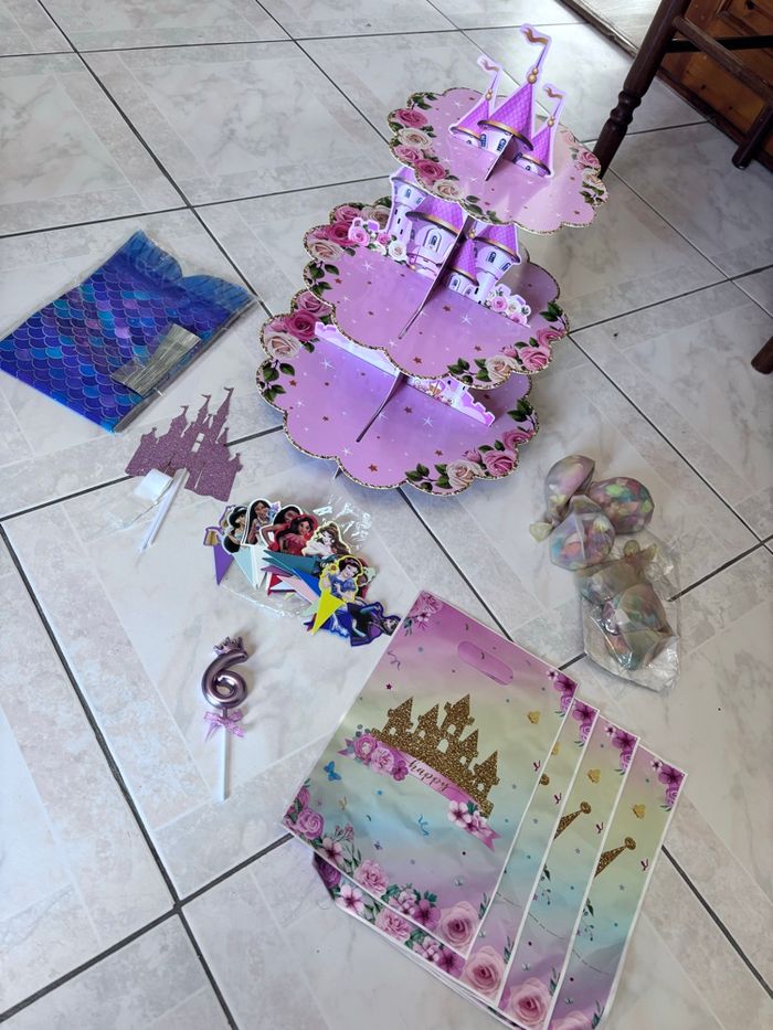 Lot anniversaire princesse