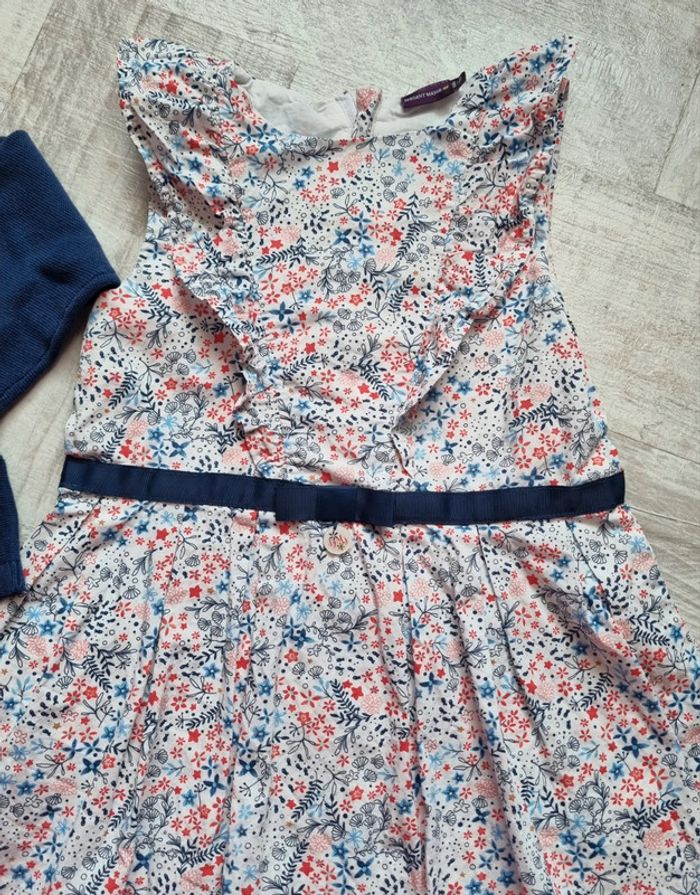 Robe d'été sergent major et son gilet neuf 8 ans - photo numéro 2
