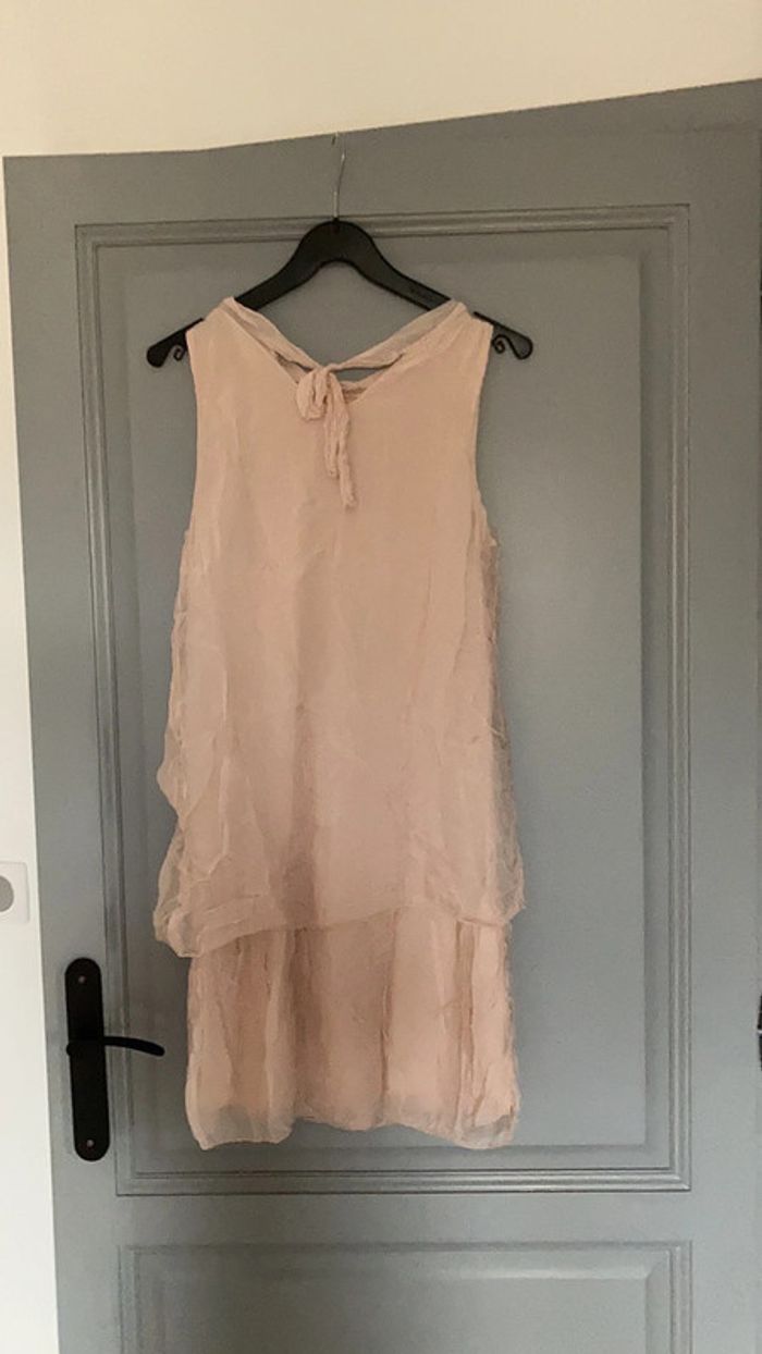 Robe rose poudrée - photo numéro 2
