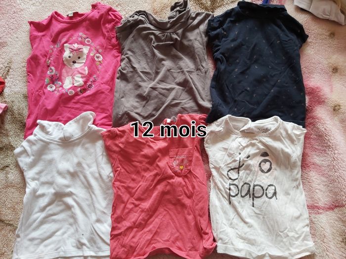 Tee-shirt fille 12 mois - photo numéro 3