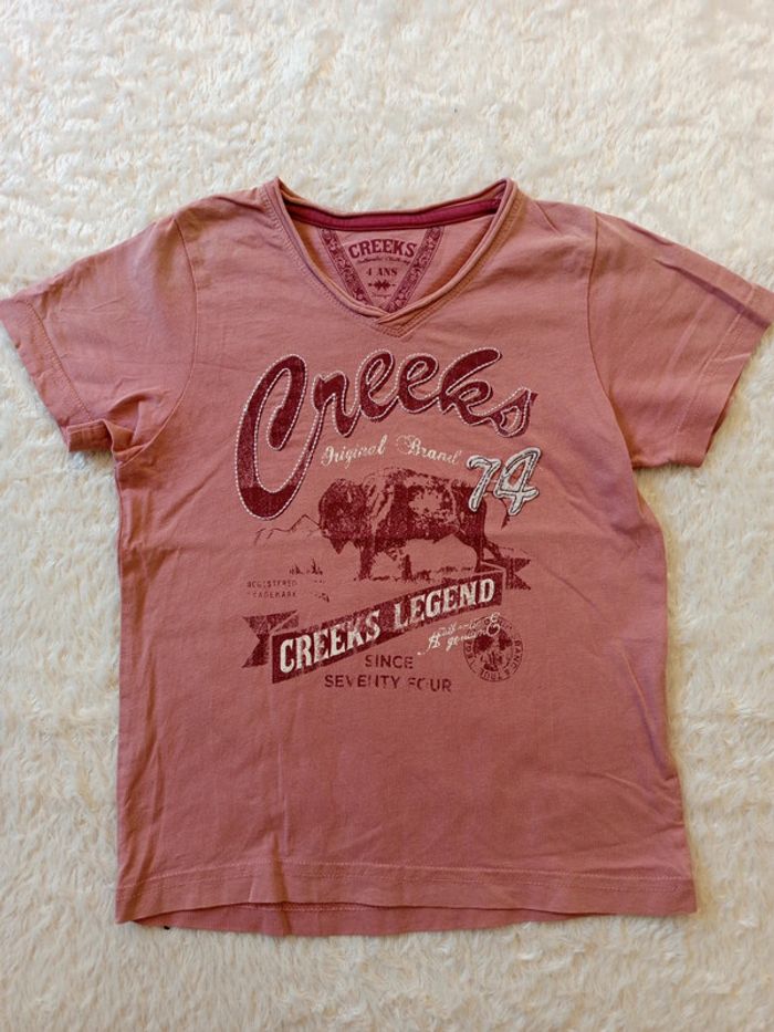 T-shirt manches courtes Creeks