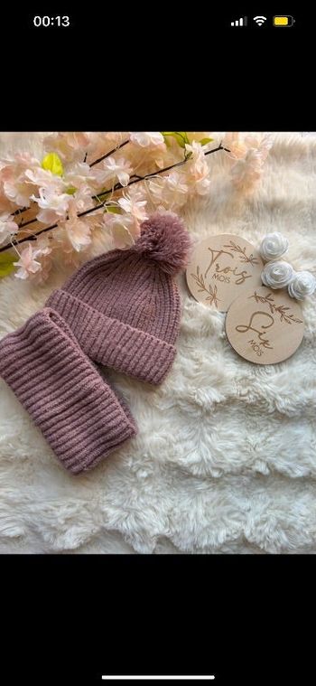 Bonnet et écharpe