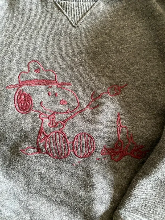 Sweat peanuts Snoopy Cyrillus 4 ans - photo numéro 2