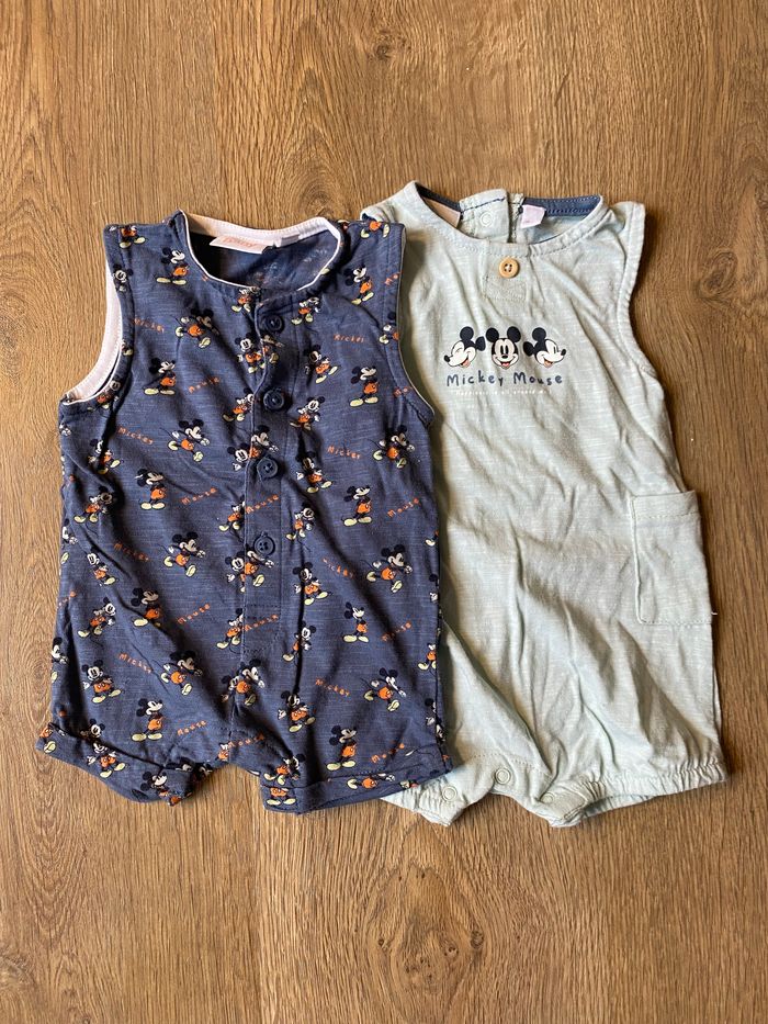 Lot barboteuse Mickey