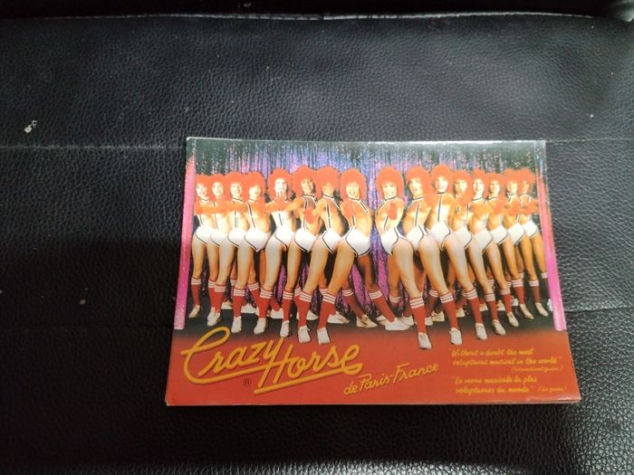 Carte postale Crazy Horse de Paris-France