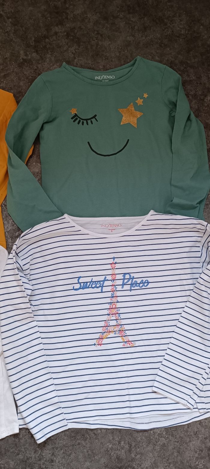 Lot 4 hauts manches longues 8 ans - photo numéro 3