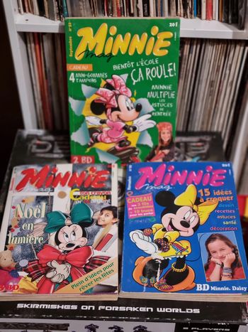 lot de 3 Minnie mag