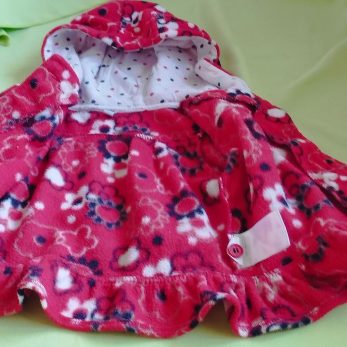 Veste manteau à capuche polaire bébé 18mois - photo numéro 9