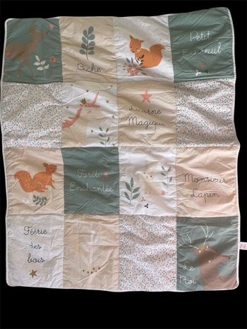 Couverture, bébé, Verbaudet,neuve T 92  x 112