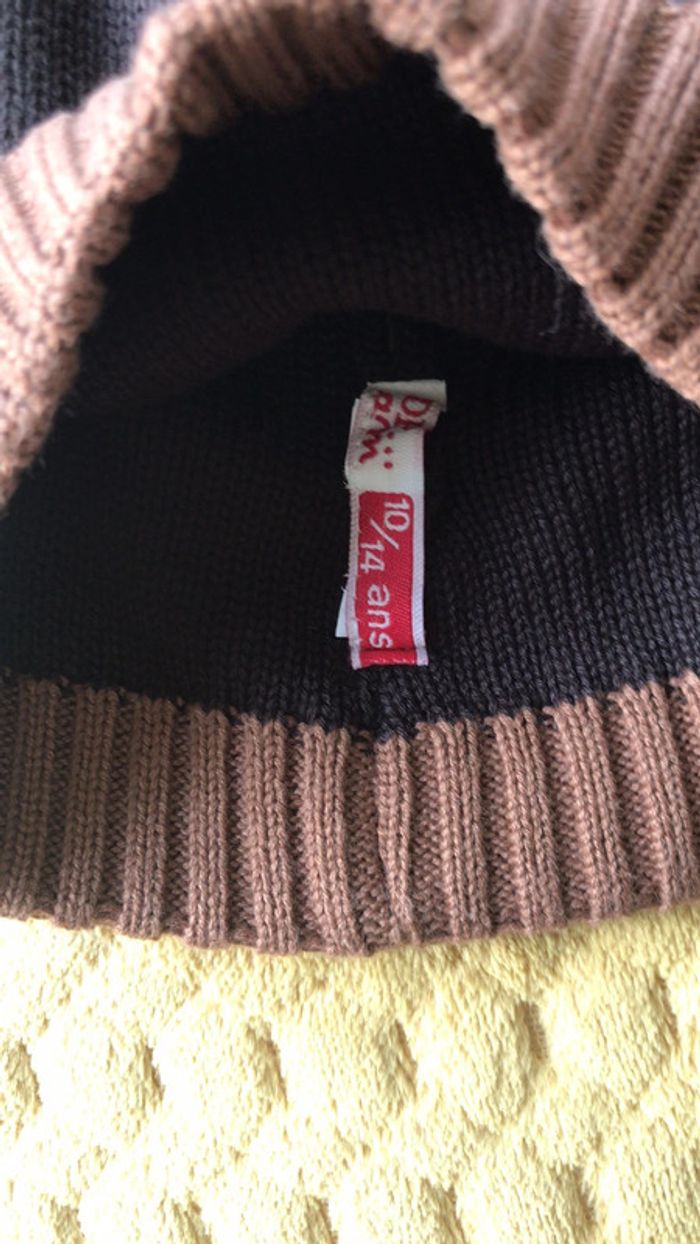 DPAM bonnet marron taille 10/14 ans - photo numéro 3