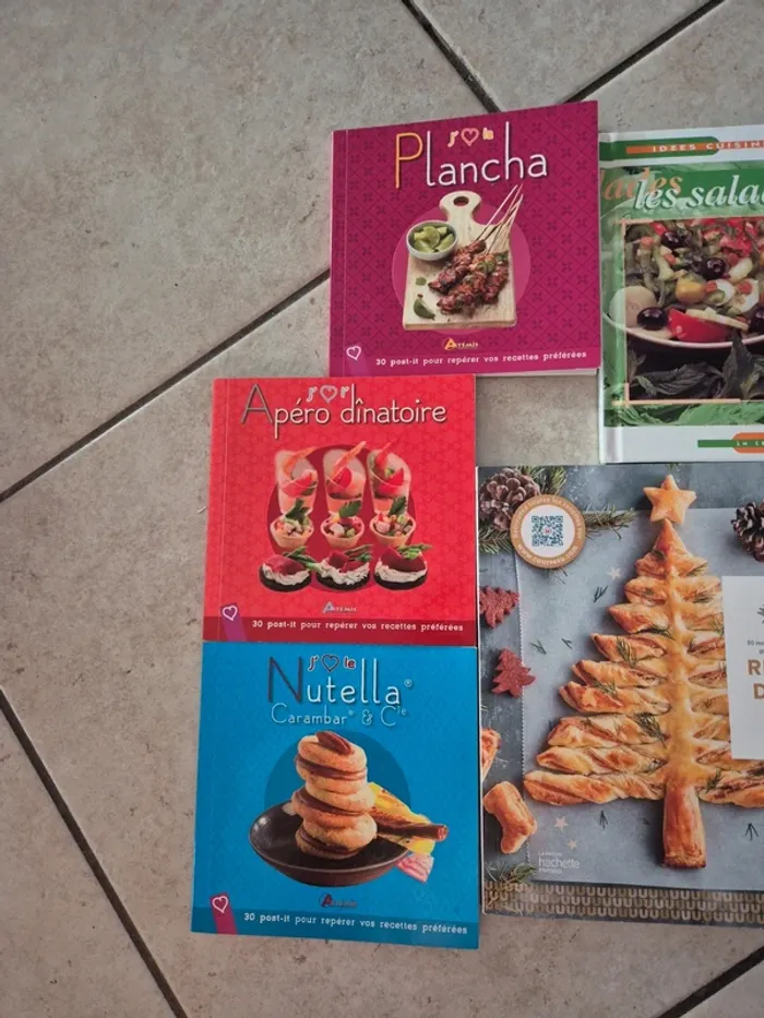 6 livres de recettes neufs - photo numéro 2