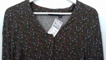 Robe longue fleurie - Kiabi - T. 42 - Neuve