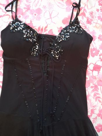 Robe chic longue noire