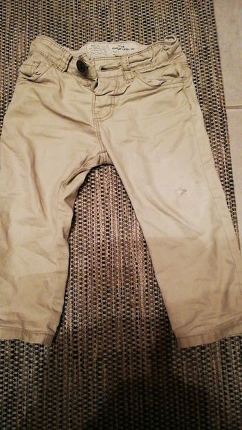 Pantalon Chino beige Zara