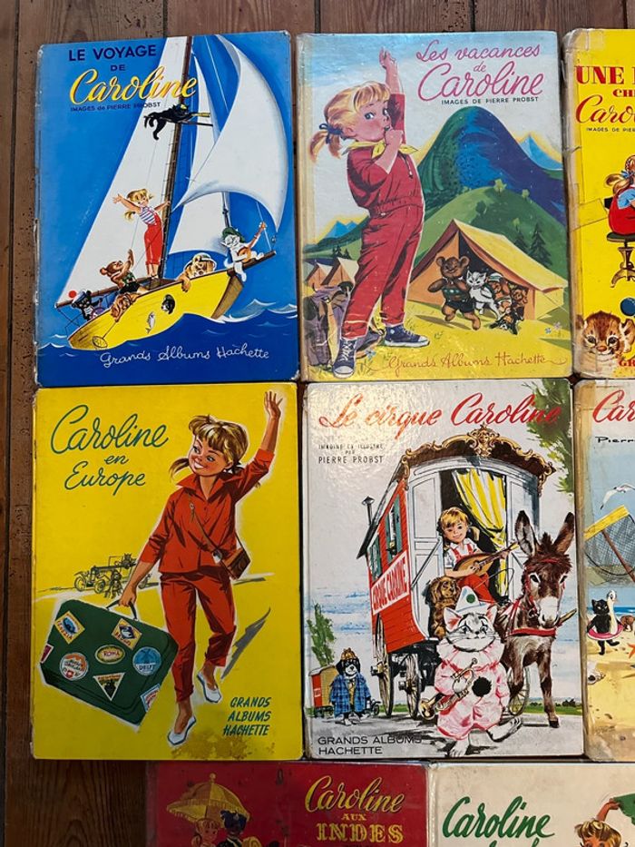 État satisfaisant - Lot de 10 Grands albums Hachette livres bd Caroline Pierre Probst - photo numéro 5