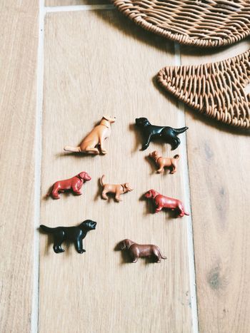 🐶Playmobil lot de 8 figurines-animaux chiens divers (MMS)