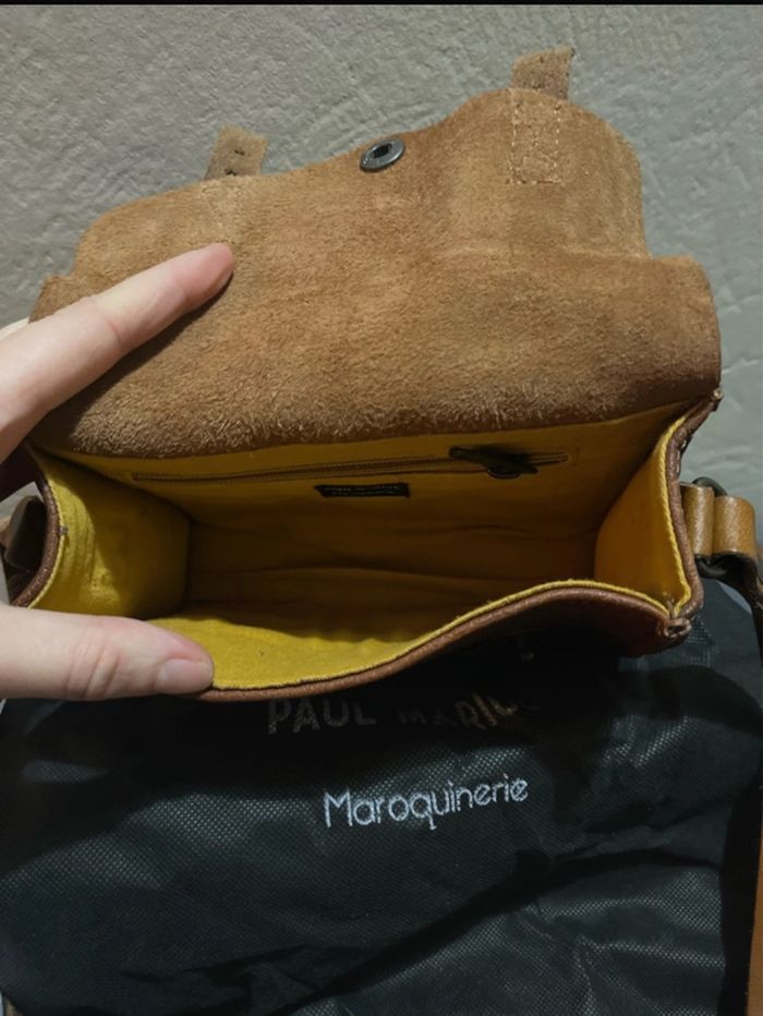 Sac bandoulière mini indispensable Paul marius très bon état - photo numéro 3