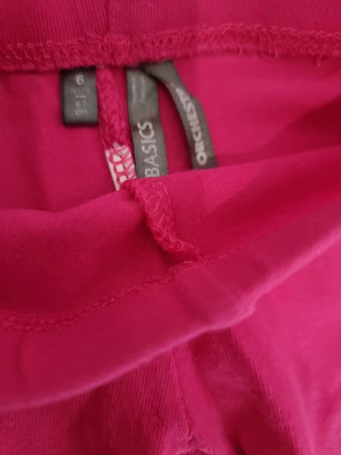 Lot de 4 leggings 6 mois fille - photo numéro 4