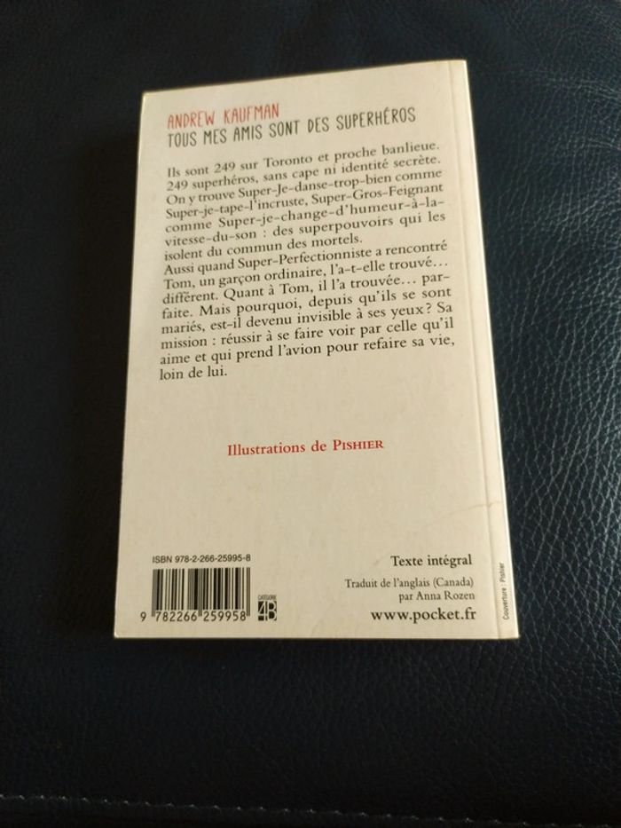 Tous mes Amis sont des Super-héros d'Andrew Kaufman - photo numéro 2