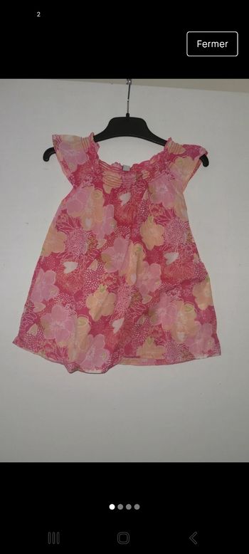 Tunique fille 23 mois