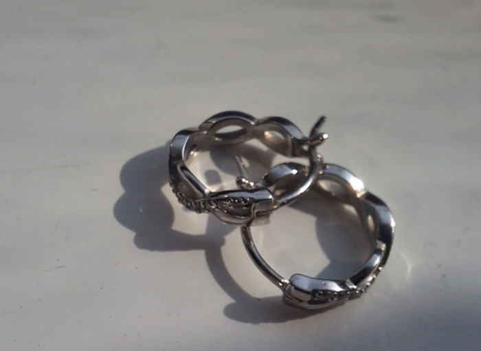 Boucles d'oreilles argent - photo numéro 3