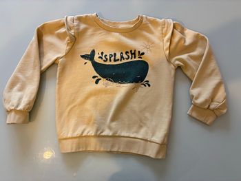 Sweat - Tape à l’Œil - 8 ans – Baleine SPLASH - 100% coton - trop mignon