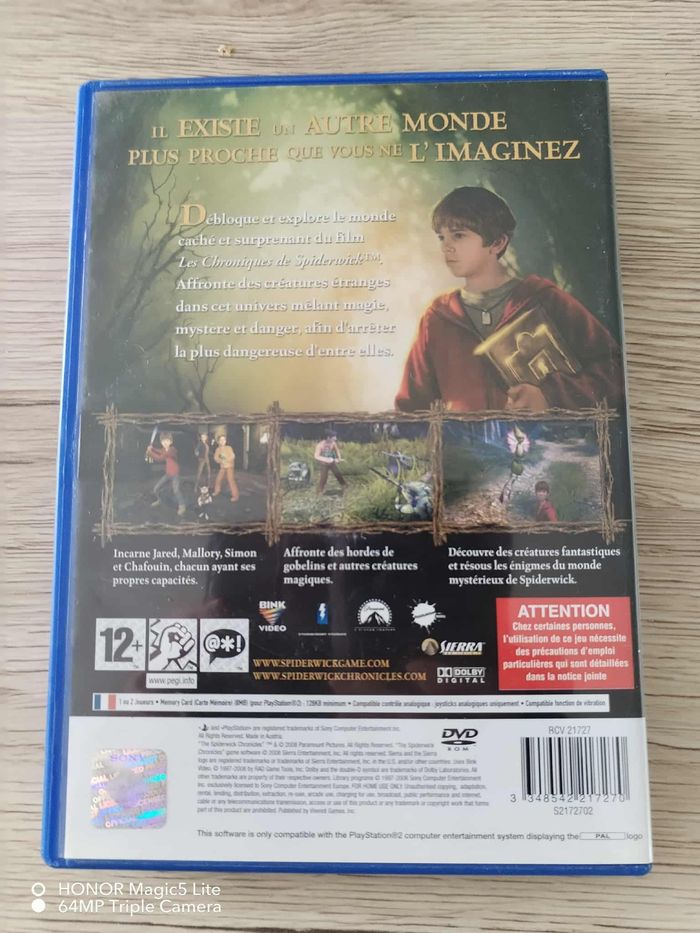 Jeux PS2 : Les chroniques de Spiderwick - photo numéro 4