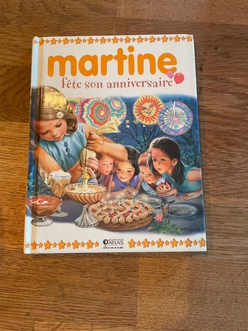Livre Martine fête son anniversaire