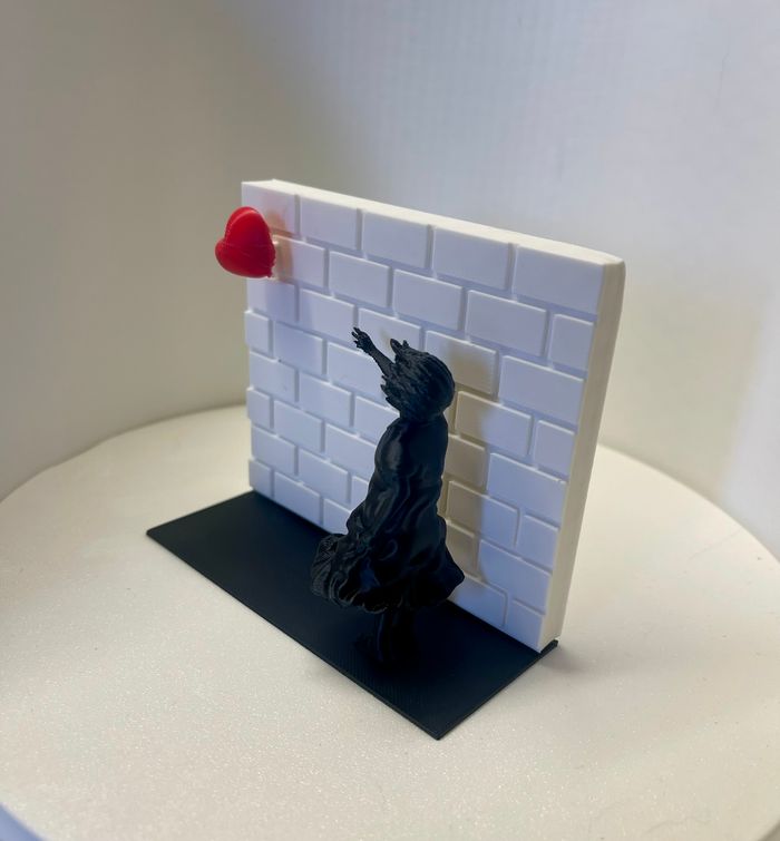 Art Décoratif La Fille Au Ballon Bansky - photo numéro 3