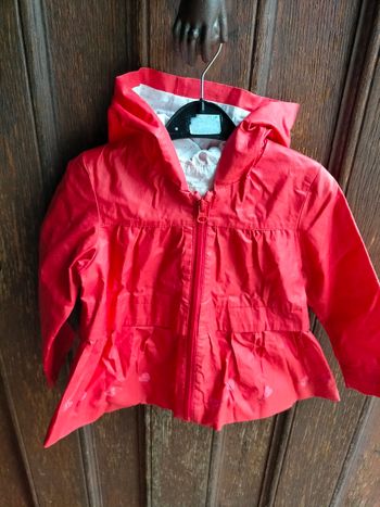 Ravissant imperméable Catimini 18/2 ans 