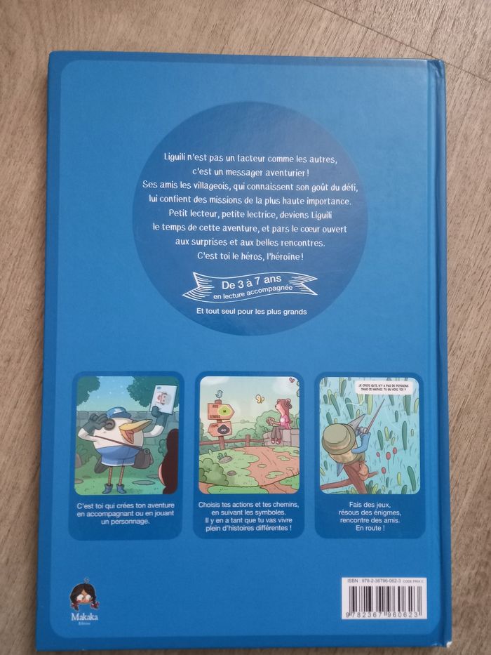 BD Liguili messager aventurier à partir de 3 ans - photo numéro 2