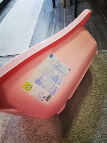 Baignoire bébé rose